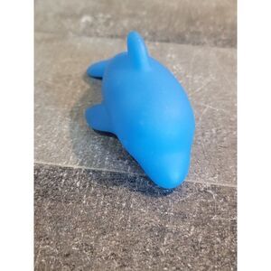 Blue dolphin sea ocean animal creature zoo toy figure